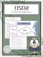 Vorschau - Arbeitsblätter - Fische - Schwimmblase - Deckblatt