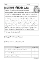 Vorschau - Arbeitsblätter - Lesen & Verstehen - Kurzgeschichten (Klasse 1/2) - Seite 2