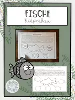 Vorschau - Arbeitsblätter - Fische - Flossen - Deckblatt