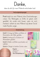Vorschau - Mal- und Bastelvorlagen - Tulpenfeld / Kunstprojekt im Frühling - Seite 1