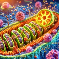 Vorschau - Arbeitsblätter - Wie kann die Zelle durch den schrittweisen Abbau von Glucose nutzbare Energie bereitstellen - Deckblatt