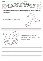 anteprima - Esercizi - Carnevale in allegria: prima e seconda elementare - Pagina 2