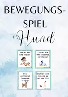 Vorschau - Spiele - Bewegungsspiel Hundeversion - Deckblatt