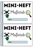 Vorschau - Arbeitsblätter - Materialpaket: Maßstab: Merkblatt, Arbeitsblätter, Test - Seite 2