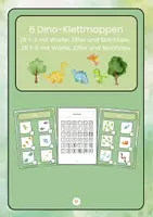 Vorschau - Fördermaterial/Inklusion - Klettmappen Dinos ZR 1-6 - Deckblatt