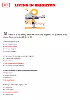 Aperçu - Feuilles d'exercices - LIVING IN BRIGHTON: Listening Comprehension - Page 3