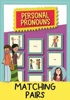 Προεπισκόπηση - Flashcards - Personal Pronouns Matching Pairs Game / Προσωπικές αντωνυμίες (Αγγλικά) - Εξώφυλλο