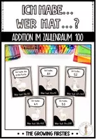 Vorschau - Spiele - Ich habe wer hat - Addition im Zahlenraum 100 - Deckblatt
