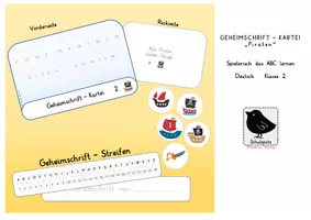 Vorschau - Stationenlernen - ABC: Übungen und Spiele im Deutschunterricht - Seite 2