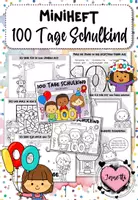 Vorschau - Arbeitsblätter - 100-Tage-Schulkind Miniheft (Klasse 1) - Deckblatt