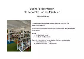 Vorschau - Arbeitsblätter - Leporello_Minibuch - Deckblatt