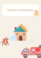 Vorschau - Unterrichtsreihen - Synthese Buchstaben Feuerwehr - Deckblatt