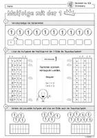 Vorschau - Arbeitsblätter - Merkblätter: Das kleine Einmaleins | Malfolgen - Seite 1