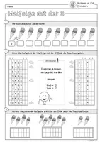 Vorschau - Arbeitsblätter - Merkblätter: Das kleine Einmaleins | Malfolgen - Seite 3