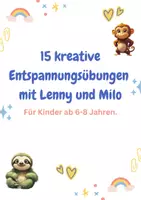 Vorschau - Unterrichtsreihen - 15 kreative Entspannungsübungen mit Lenny und Milo - Deckblatt