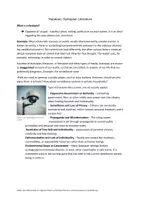 Vorschau - Merkblätter - Handout Dystopian Literature kurz und kompakt #16 - Seite 1