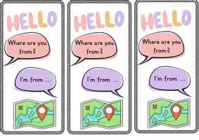 Vorschau - Arbeitsblätter - Walk and talk Englisch - Fächer zum Ausdrucken - Seite 2