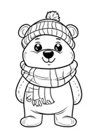 Vorschau - Arbeitsblätter - Kunst für zwischendurch Winter Ausmalbilder - Seite 2