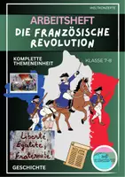 Vorschau - Stundenentwürfe - Die Französische Revolution - Komplette Themeneinheit - Arbeitsheft - Deckblatt