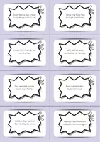 Vorschau - Arbeitsblätter - Tongue Twister (16 cards - Grade 6): Speaking Practice - Seite 1