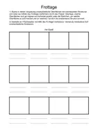 Vorschau - Arbeitsblätter - Frottage Arbeitsblatt - Deckblatt