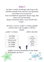 Vorschau - Arbeitsblätter - Übersicht ALLER ZEITFORMEN mit Übungen - Seite 3