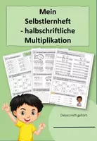 Vorschau - Arbeitsblätter - Selbstlernheft - halbschriftliche Multiplikation - Seite 1