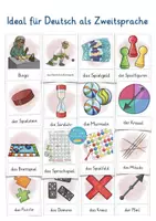 Aperçu - Jeux - Allemand Deutsch Spielen Bildkarten zum Wortschatz - Page 2