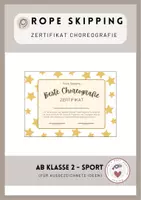 Vorschau - Poster - Zertifikat Rope Skipping - Deckblatt