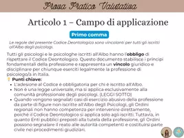 anteprima - Altro tipo di materiale - PPV: Articolo 1 del Codice Deontologico - Pagina 2