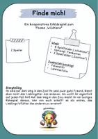 Vorschau - Spiele - Spiel "Finde mich" - "Wildtiere" Beschreiben - Seite 1