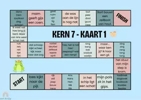 Voorbeeld - Padderen kern 7 - Veilig Leren Lezen - Versie A - Pagina 1