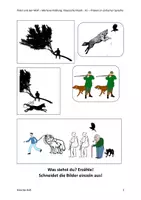 Vorschau - Arbeitsblätter - Peter und der Wolf - DaZ A1 - Einfache Sprache - Seite 2