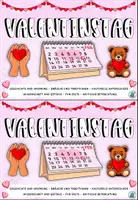Vorschau - Arbeitsblätter - Mini-Heft "Valentinstag" 15 Infoseiten + Aufgaben und Fragen - Deutsch / DaZ / Ethik - Seite 1