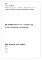 Vorschau - Arbeitsblätter - Die Kugel Volumen und Oberfläche mit Lösung - Seite 3