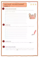 Vorschau - Arbeitsblätter - Helpsheet Dialogue (4-fach diff.) + Worksheets + Lösungen - Seite 3