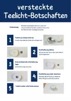 Vorschau - Mal- und Bastelvorlagen - Teelichtbotschaften für den Muttertag - Seite 1
