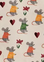 Vorschau - selbst erstellte Cliparts/Grafiken - Selbstgezeichnete Heftumschläge „Süße Mäuse“ / Cover, Hefteinband - Seite 1