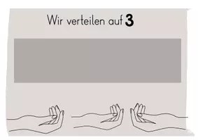 Vorschau - Arbeitsblätter - Einführung Division mit Verteilen - Seite 3