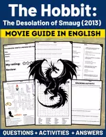 Vorschau - Spiele - Movie Guide: The Hobbit: The Desolation of Smaug (2013) Questions & Activities with Answers - Deckblatt
