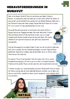 Vorschau - Arbeitsblätter - Polare Zone - Leben in Nunavut - Inuit - Klimazonen - Seite 3