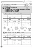 Vorschau - Arbeitsblätter - Wortsudoku: Winterliche Wörter | Winter | Rätsel - Seite 2