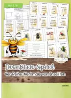 Vorschau - Spiele - Insekten Spiel: 4er Reihe - Deckblatt