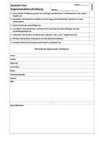 Vorschau - Klassenarbeiten - Gegenstandsbeschreibung Trinkflasche | Aufsatz Deutsch - Seite 3