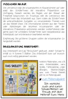 Vorschau - Stundenentwürfe - DAS SKELETT - Lernwerkstatt - Seite 3
