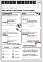 Vorschau - Arbeitsblätter - Verbindungsarten: Unlösbare Verbindungen - Seite 1