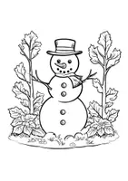 Vorschau - Arbeitsblätter - Schneemann Kunst Ausmalbilder lustige Schneemänner Fensterbilder Mandala Bilder ausmalen - Seite 2