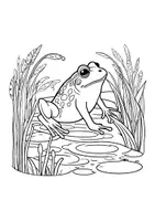 Vorschau - Arbeitsblätter - Frösche Ausmalbild Frosch Fensterbilder Mandala Bilder ausmalen - Seite 2