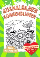 Vorschau - Arbeitsblätter - Ausmalbilder Blumen - Deckblatt