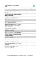 Vorschau - Arbeitsblätter - Mediation masterclass: How to write a mediation - Seite 2